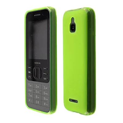 Abbildung von caseroxx TPU Hülle kompatibel mit Nokia 6300 4G, Handy Tasche (TPU in grün)