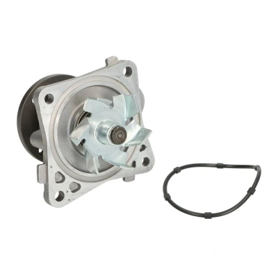 Abbildung von INA 538 0592 10 Wasserpumpe mit Dichtung für Keilrippenriementrieb MITSUBISHI: COLT 6, ASX SUV, Mirage / Space Star Schrägheck, SMART: Forfour I