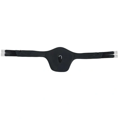 Abbildung von Kavalkade Sattelgurt Soft`n Safe mit Bauchlatz Schwarz 145cm