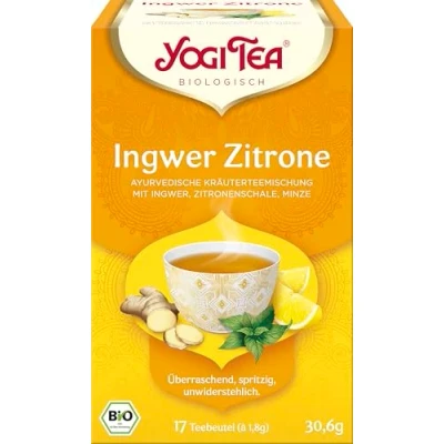 Abbildung von Yogi Tea Ingwer Zitrone Bio Filterbeutel