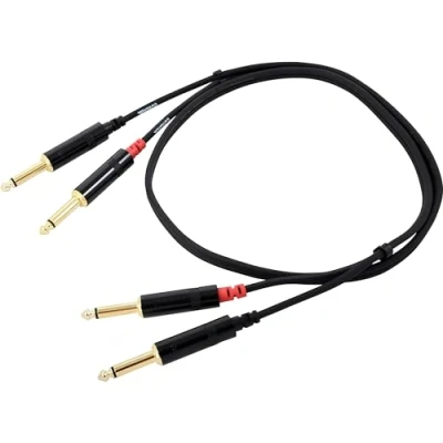 Abbildung von CORDIAL Kabel AUDIO doppelt Jack mono 90 cm Essentials