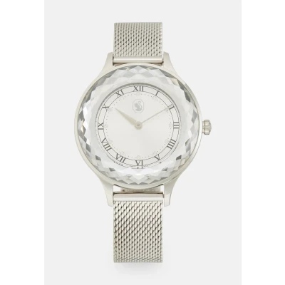Abbildung von Swarovski Octea NOVA Uhr silvercoloured, Damen, Größe: One Size, Silver coloured