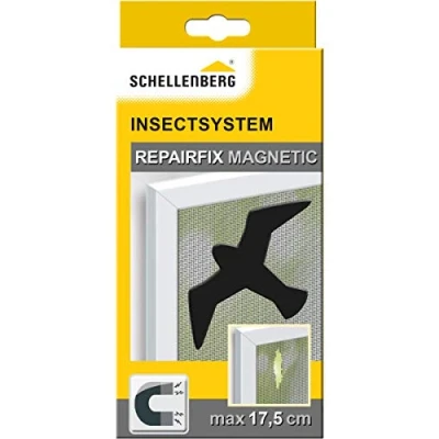 Abbildung von SCHELLENBERG Reparatur Set Magnetfolie für Insektenschutz Fliegengitter, zur von defektem Polyester , Fiberglas Alugewebe