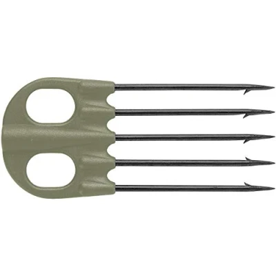 Abbildung von SALVIMAR Jet 5 Mustad harpune, Grün (Military Green), punte