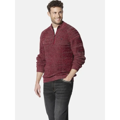 Abbildung von Babista Rossitera Strickpullover, Herren, Größe: Large, Rot gemustert