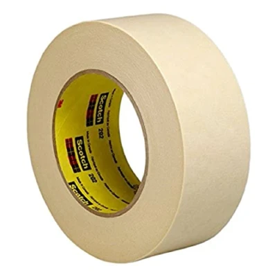 Abbildung von 3M 202 Kreppklebeband, 48 mm x 50 m, Beige (20 er Pack)