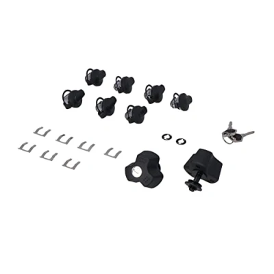 Abbildung von SW MOTECH TRAX Schloss Satz mit Diebstahlsicherung EVO 9er