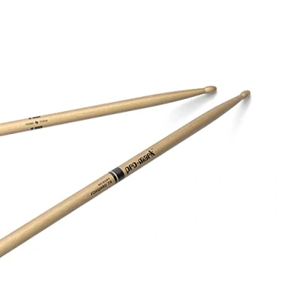 Abbildung von ProMark Drumsticks Schlagzeug Sticks Schlagzeugsticks Klassischer Vorwärts 7A Drum Ovale Holzspitze Hickoryholz 1 Paar