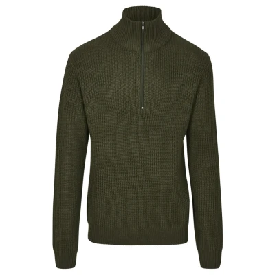 Abbildung von Brandit Troyer Strickpullover, Herren, Größe: 4XL, Olive