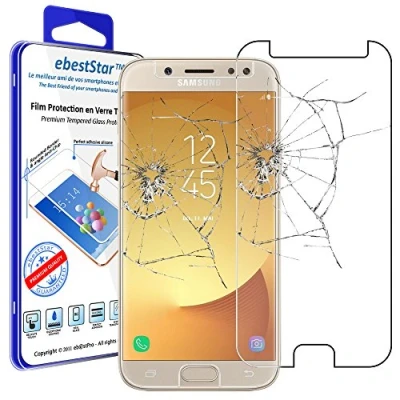 Abbildung von ebestStar kompatibel mit Samsung Galaxy J7 2017 Panzer Schutz Glas SM J730F Schutzfolie, 9H gehärte Schutzglas, HD Displayschutz, Ultrabeständig