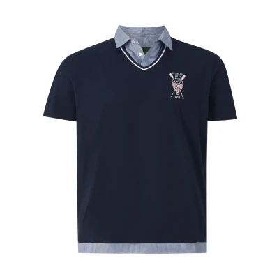 Abbildung von Charles Colby EARL Willers Poloshirt, Herren, Größe: Large, Dunkelblau
