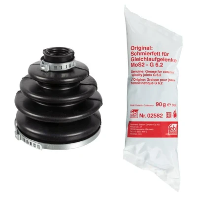 Abbildung von FEBI BILSTEIN 173320 Achsmanschette radseitig, Vorderachse Gummi FORD: Focus 2 Schrägheck, C Max, Kombi