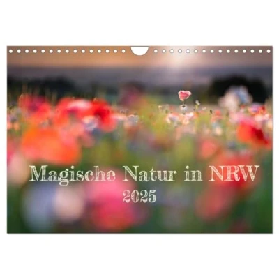 Abbildung von Magische Natur in NRW 2025 (Wandkalender DIN A4 quer), CALVENDO Monatskalender