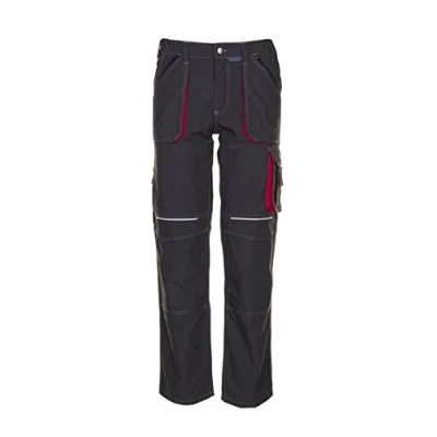 Abbildung von Planam Basalt Herren Bundhose anthrazit rot Modell 2820 Größe 54