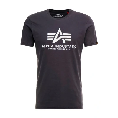 Abbildung von Alpha Industries T CAMO Tshirt print, Herren, Größe: Small, Iron grey
