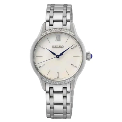 Abbildung von Seiko Damen Uhr Quarz Edelstahl mit Edelstahlband SRZ543P1