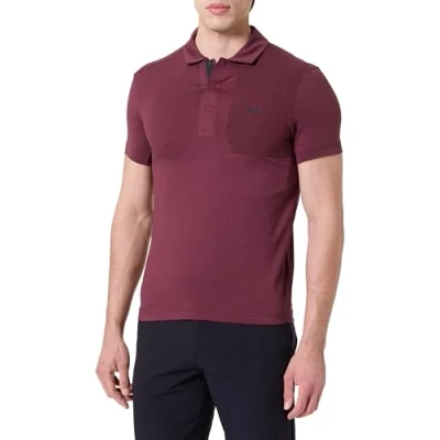 Abbildung von BOSS Paddy Glamping Poloshirt, Herren, Größe: Medium, Medium red