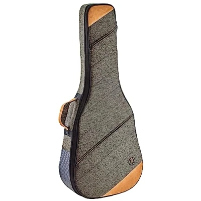 Abbildung von Ortega Guitars Guitar Soft Case Dreadnought Tasche für Akustik Gitarre Höhe 107 cm Breite 42 Baumwolle / Leinen, Mocca (OSOCADN MO)