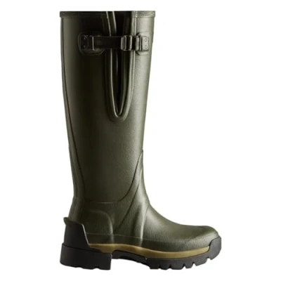 Abbildung von Hunter Regenstiefel Unisex Balmoral Tall Side Adjustable Boots Grün 42 Gummi
