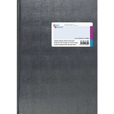 Abbildung von König &amp; Ebhardt und 8611582 Spaltenbuch, 8 Spalten, 21 x 25.5 cm, grau