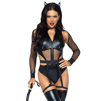 Abbildung von LEG AVENUE Women&#039;s 86994 Adult Sized Costumes, Schwarz, L (Taglia Italiana 44)