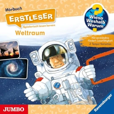 Abbildung von Wieso? Weshalb? Warum? Erstleser Weltraum: CD Standard Audio Format, Lesung
