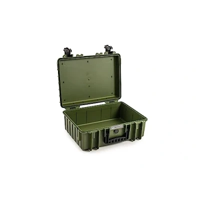 Abbildung von B&amp;W International Transportkoffer Outdoor Typ 5000 Bronze Grün wasserdicht nach IP67 Zertifizierung, staubdicht, bruchsicher und unverwüstlich