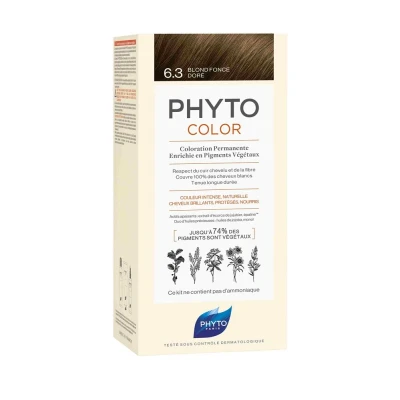 Abbildung von Phyto Haarfarbe Phytocolor Permanent Color 6.3 Blond Foncé Doré