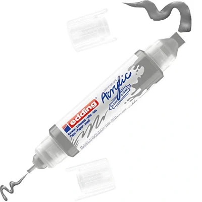 Abbildung von Edding 5000 Acrylic 3D double liner Silver