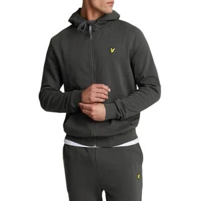 Abbildung von Lyle &amp; Scott Sweatjacke, Herren, Größe: XXL, Gunmetal