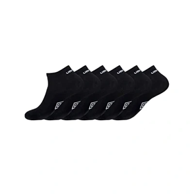Abbildung von Sportsocken Herren Ultraweich, Socken Herren, Luftiges Netzgewebe, rutschfest (6er Pack), Schwarz, 39/42