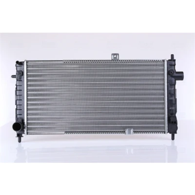 Abbildung von NISSENS 63241 Kühler, Motorkühlung Aluminium 530 285 34 Kühlrippen mechanisch gefügt OPEL: Corsa A CC, TR