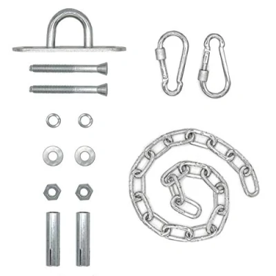 Abbildung von AMANKA Wandhalter 230kg Hängesessel Kette mit Deckenhaken, 66cm Aufhängung Boxsack