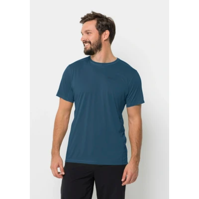 Abbildung von Jack Wolfskin Prelight Sport Tshirt, Herren, Größe: Medium, Dark sea