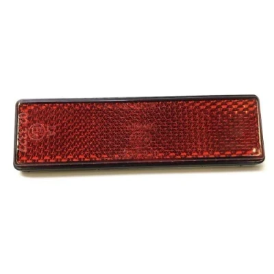 Abbildung von Reflektor Katzenauge 94x28mm Rot mit M5 Gewindebolzen E Geprüft