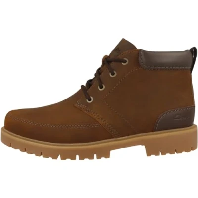 Abbildung von Clarks Rossdale MID G Schnürstiefelette, Herren, Größe: 44, Beeswax leather Schuhe