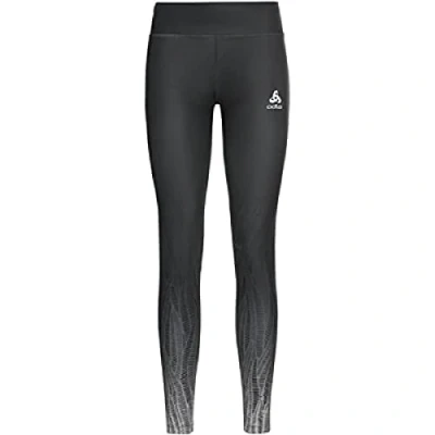 Abbildung von Odlo Damen Lauftight ZEROWEIGHT PRINT, black, XS