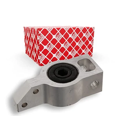 Abbildung von FEBI BILSTEIN 34839 Querlenkerlager mit Halter Vorderachse links, unten, hinten, rechts Aluminium Gummimetalllager AUDI: TT Coupe