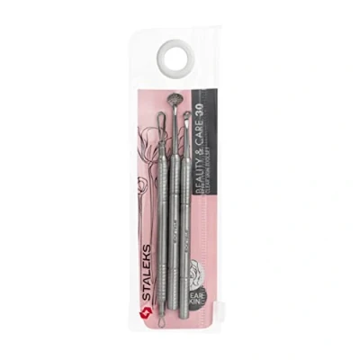 Abbildung von STALEKS Professional Clear Skin Set Tools Beauty &amp; Care 30 (UNO, rund mit 19 Löchern, Schlaufe)