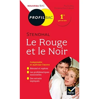 Abbildung von Profil Stendhal, le Rouge et Noir: analyse littéraire de l&#039;oeuvre