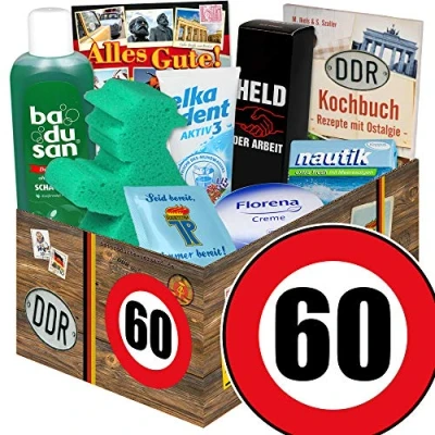 Abbildung von 60. Geburtstag/lustige Geschenke zum 60 / DDR Pflegeset
