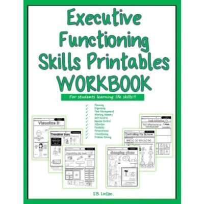 Abbildung von Executive Functioning Skills Printables Workbook: For Students Learning Life