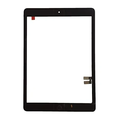 Abbildung von Smartex® Touch Screen Glass Digitizer SCHWARZ kompatibel mit iPad 9 2021 (A2197 A2200 A2198) Home Button, Aufkleber und Werkzeugset inklusiv