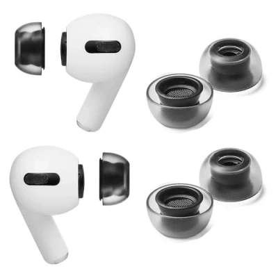 Abbildung von AZLA SednaEarfit Crystal for AirPods Pro Gen1 and 2/2 Pairs (ML)