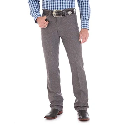 Abbildung von Wrangler Herren Wrancher Kleid Jeans, Meliert, Grau, 34W / 29L