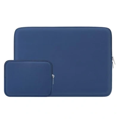 Abbildung von RAINYEAR 14 Zoll Laptop Hülle Laptophülle Schutzhülle Abdeckung Sleeve Case Laptoptasche mit Zubehör Tasche Kompatibel für Notebook Computer Tablet Chromebook(Marineblau)