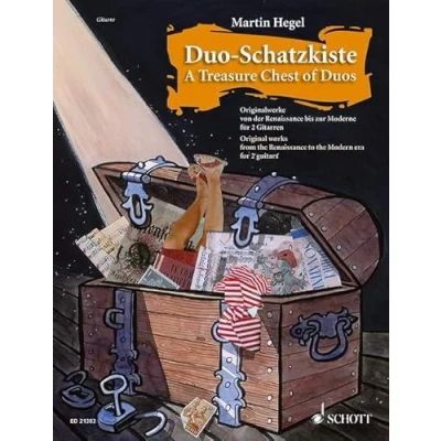 Abbildung von Duo Schatzkiste: Originalwerke von der Renaissance bis zur Moderne. 2 Gitarren. Spielpartitur.