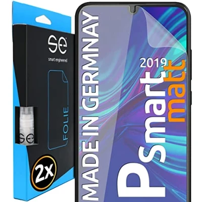 Abbildung von Smart engineered [2 Stück] Entspiegelte 3D Schutzfolien kompatibel mit Huawei P (2019), hüllenfreundliche Matte Displayschutz Folie, Schutz vor Schmutz und Kratzern, kein Schutzglas
