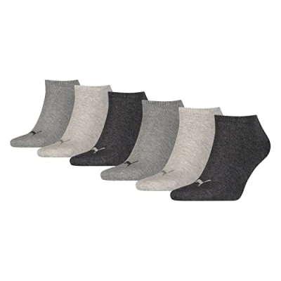 Abbildung von PUMA Damen, Herren Sportsocken Sneaker Plain 6er Pack White 39 42