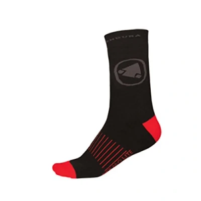 Abbildung von Endura Thermolite Radsocken für Unisex Erwachsene, Black, S M
